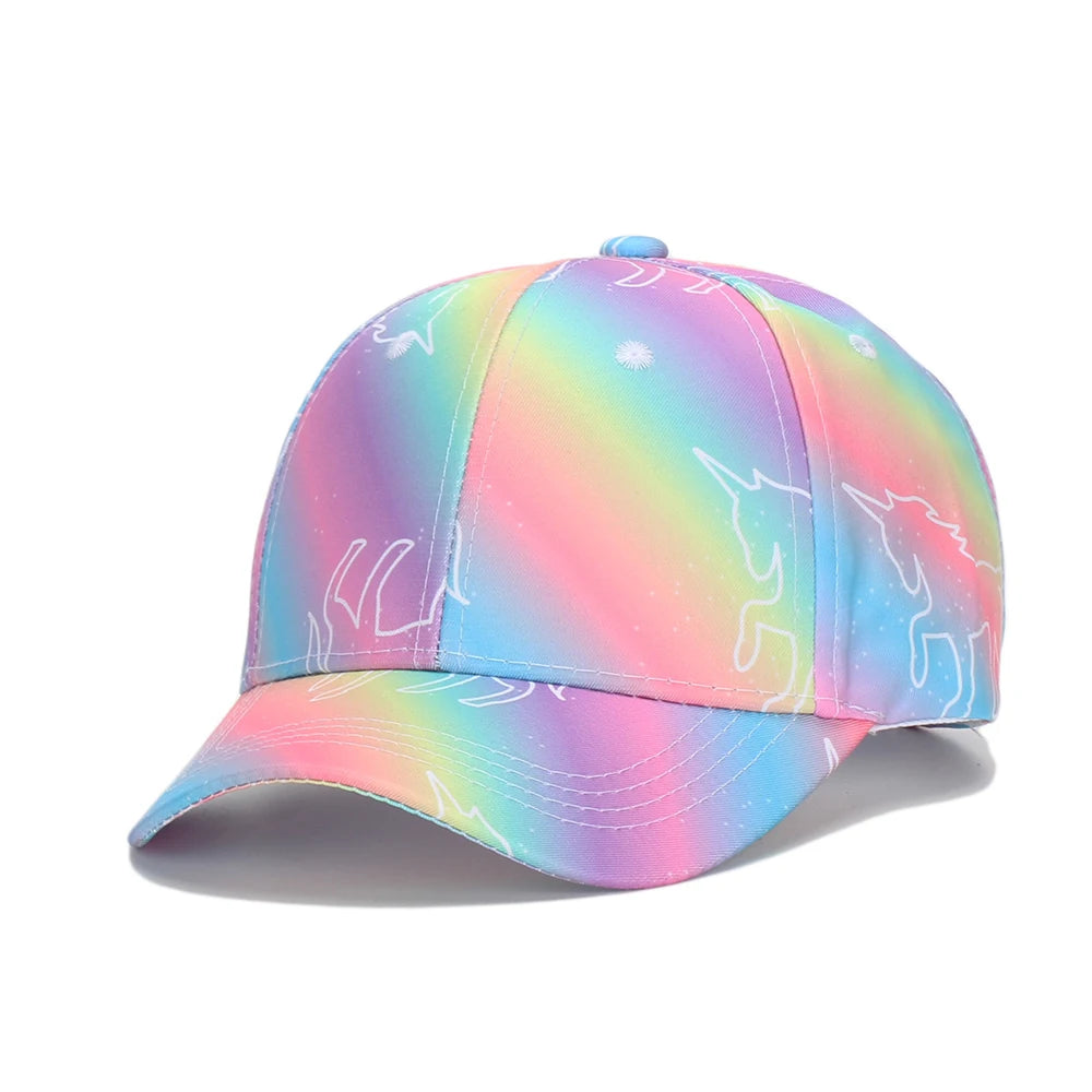 Populære baseballkasketter med tegneserietryk til børn, 54 cm hovedomkreds, til drenge og piger under 10 år – smukke, iøjnefaldende snapback-kasketter BK31