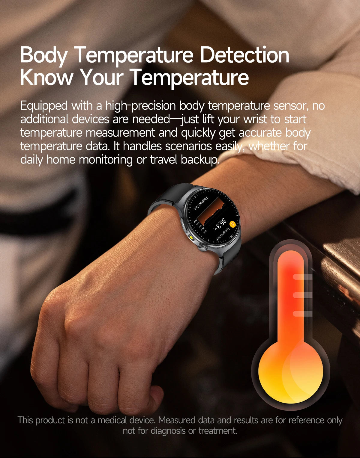 2026New AI-Diagnosis Care Smartwatch ECG+PPG Accurate Uric Acid Blood Pressure Body Fat Five organ Fitness Waterproof Smartwatch