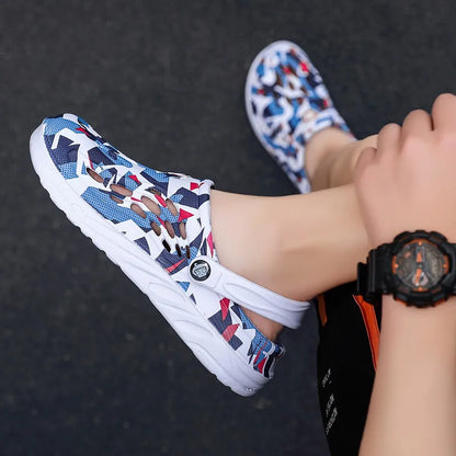 Nouvelle mode sandales hommes sabots sandales confortables respirant plage sandales hommes femmes sabots pantoufles fond souple hommes chaussures