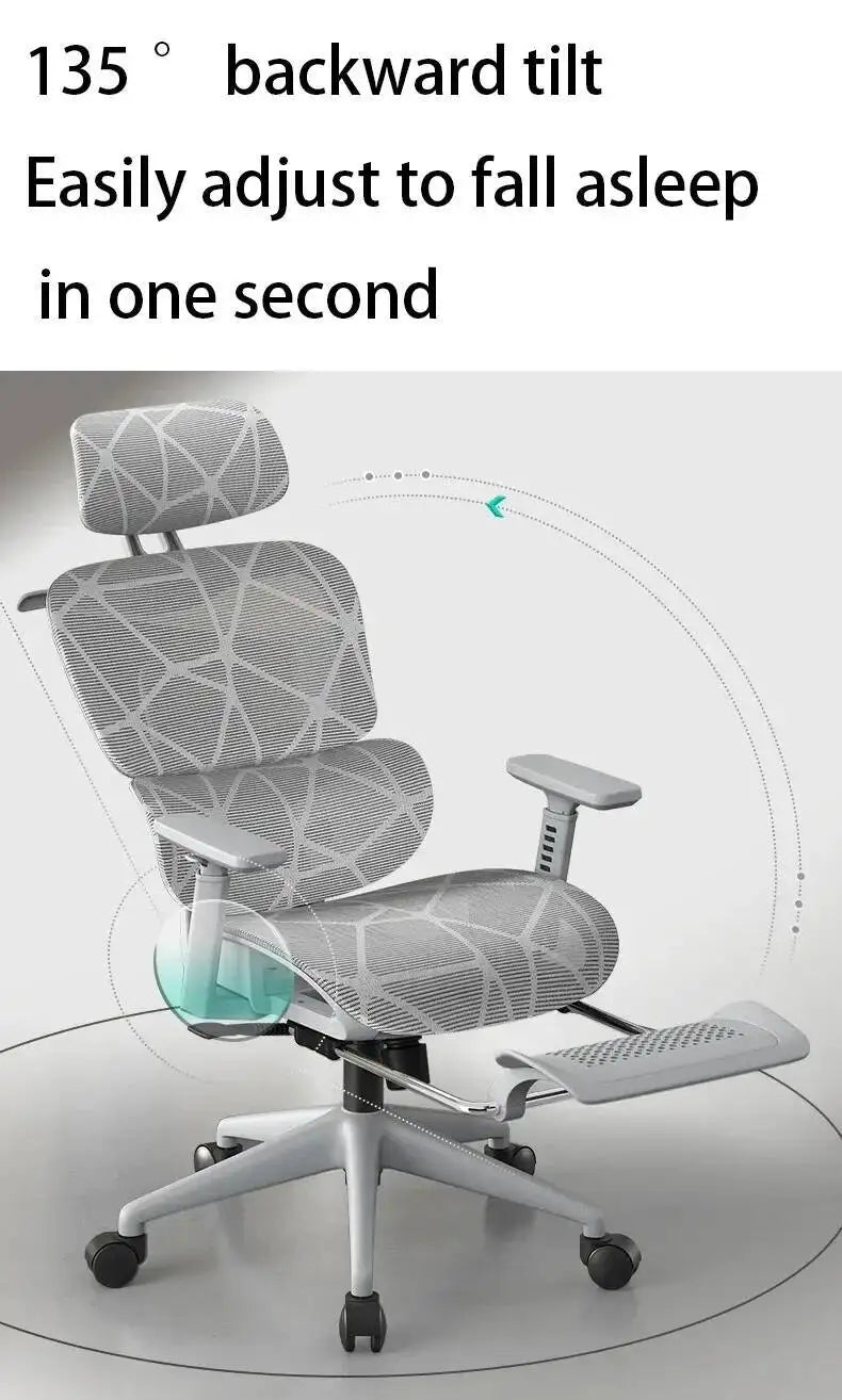 Support, Electronic Gaming Seat Computer Chair Back Adjustable Ergonomic Free Delivery Office Chair Wheelchair Furniture