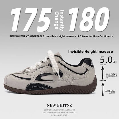 Men's Lightweight Comfortable Soft Bottom Casual Versatile Deqin Shoes Breathable Anti-slip Wear-resistant Flat Heel Sports S...