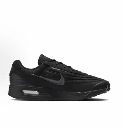 Nike Authentic AIR MAX VERSE, chaussures de course noires, couleur anthracite, chaussures de ville basses et respirantes pour hommes et femmes, modèle HV4415-100.