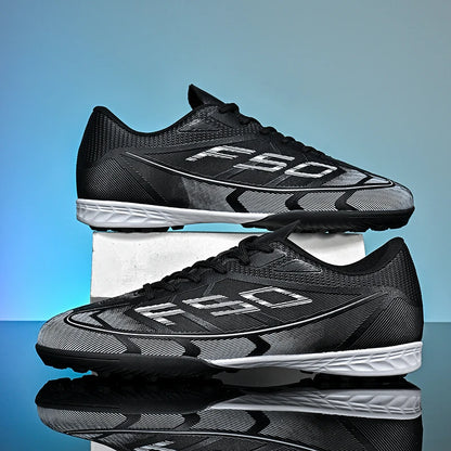 Chaussures de football en salle pour hommes, résistantes, décontractées, respirantes, confortables, antidérapantes, chaussures de futsal de qualité supérieure, chaussures de football