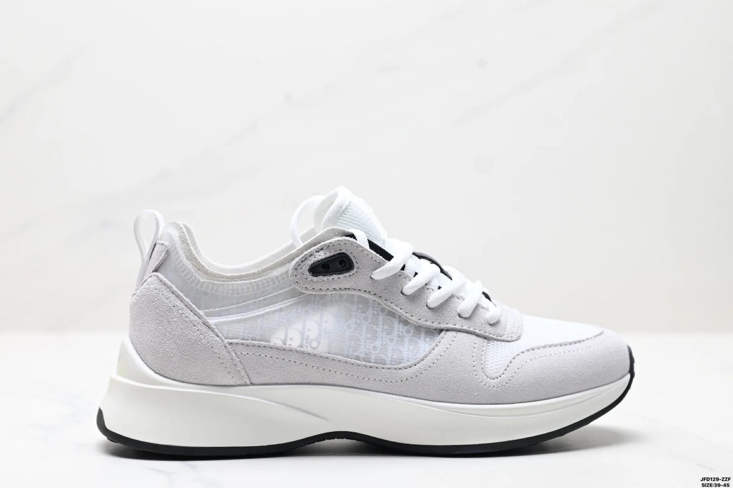 Low-Top Casual Men's Sneakers Fashionable Sport Shoes Comfortable Walking Shoes Men's Footwear Breathable Leather Upper