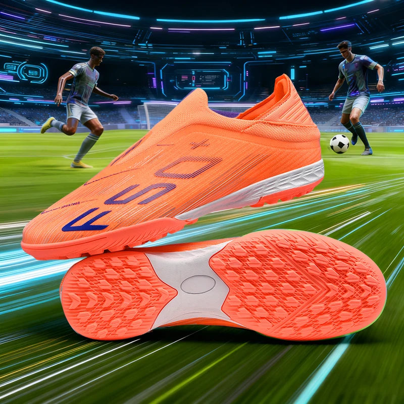 Neue Herren-Fußballschuhe für Kunstrasen, ultraleichte und bequeme Sportschuhe mit Stollen, Futsal, rutschfest, FG-Rasen, Indoor, Erwachsene