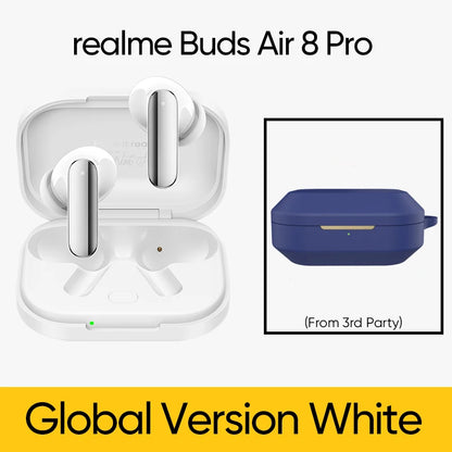 realme Buds Air 8 Pro Global Version 55dB Active Noise Cancelling True Wireless Earphone Bluetooth 6.1 LHDC 5.0 TWS Earbuds IP55
