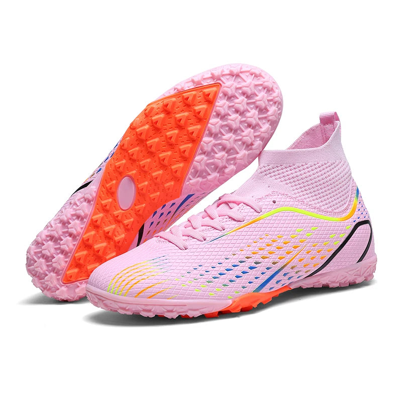 New Men Soccer Shoes Hot Sale High-quality Football Boots Women Unisex Futsal Cleats Ultralight Professional TF/FG Sneakers