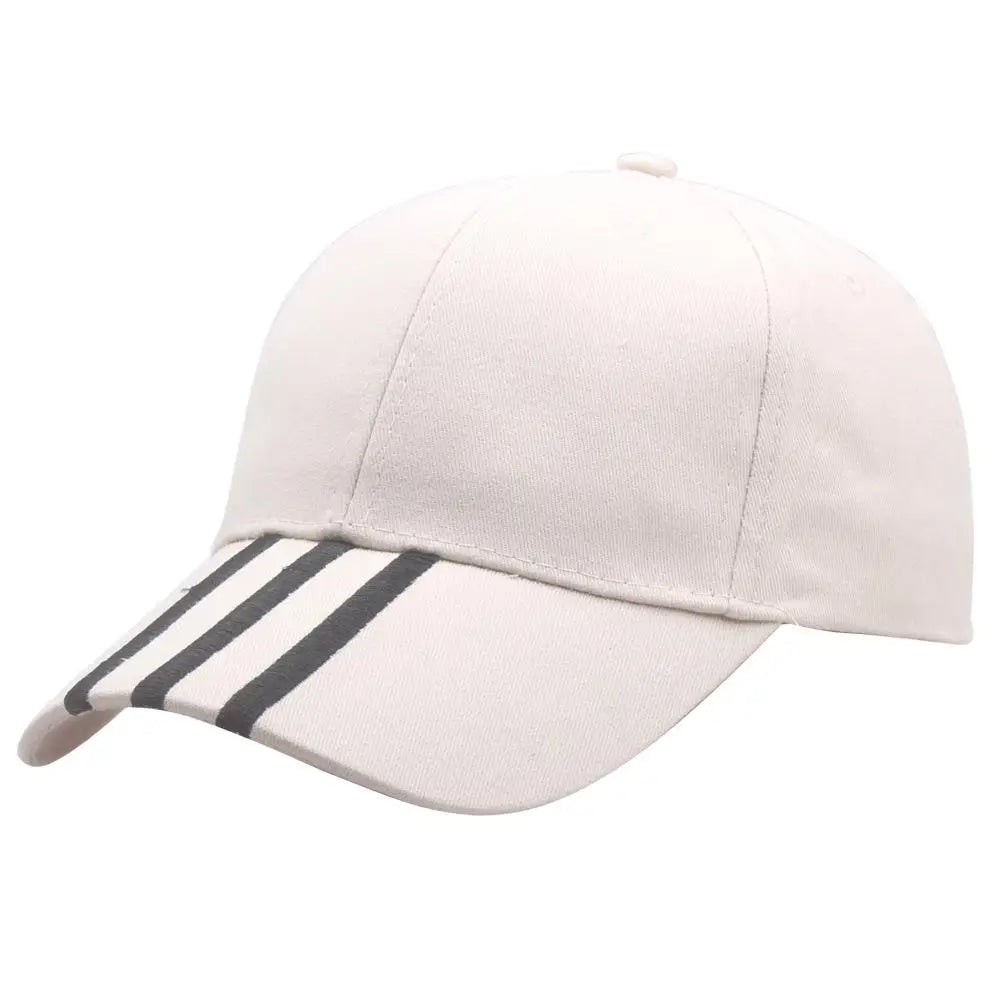 Cappellini da baseball da uomo, casual in cotone, ricamati, a righe, con chiusura a scatto, in stile hip hop; cappellini da donna per sport all’aperto; casquette da uomo; gorras