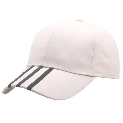 Cappellini da baseball da uomo, casual in cotone, ricamati, a righe, con chiusura a scatto, in stile hip hop; cappellini da donna per sport all’aperto; casquette da uomo; gorras