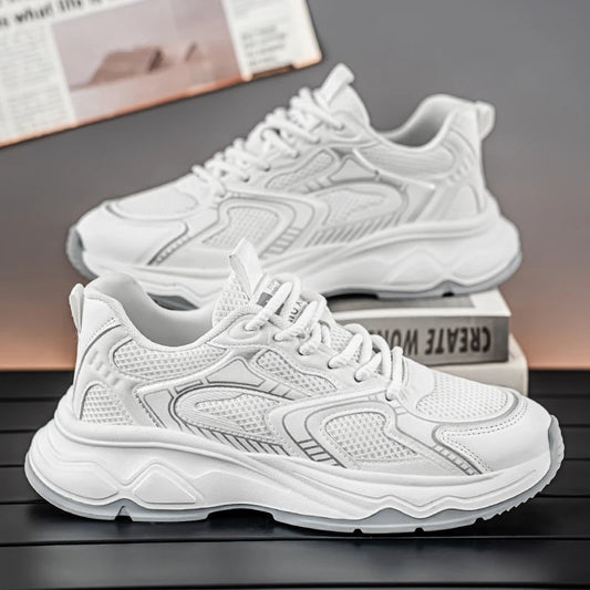 Zapatillas casuales rápidas para hombre, primavera/verano, suela blanda antideslizante, transpirables, para running al aire libre, moda juvenil, zapatillas deportivas Joker