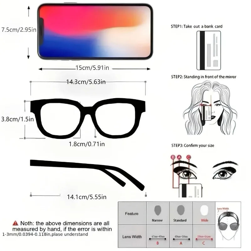 1PCS Unisex Y2K Ultra-Light Retro Glasses, suitable for daily wear, parties and back-to-school gifting.