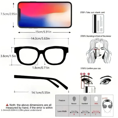 1PCS Unisex Y2K Ultra-Light Retro Glasses, suitable for daily wear, parties and back-to-school gifting.
