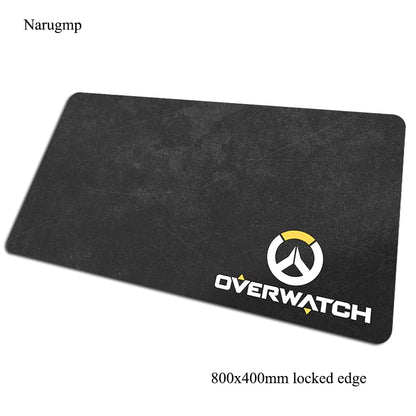 Overwatch pelės kilimėlis 80x40cm, žaidimų pelės kilimėlis, Helovino dovana, didelis pelės kilimėlis žaidėjams, kompiuterio stalo kilimėlis, notebook pelės kilimėlis PC