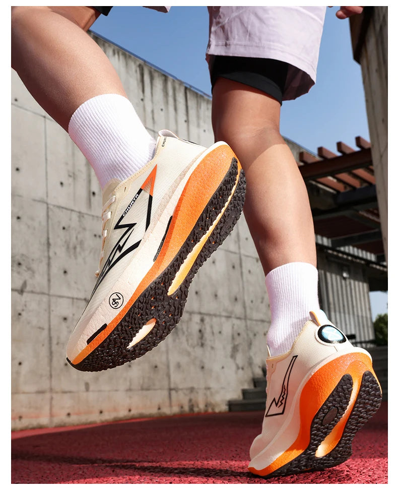 Running Shoes Carbon Board Specialty Marathon Men Sports Breathable Lightweight Women's Comfortable Nonskid Chunta Sneakers