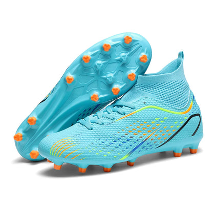Nuevas zapatillas de fútbol para hombre, oferta destacada, botas de fútbol de alta calidad para mujer y unisex, botas de fútbol sala ultraligeras profesionales TF/FG