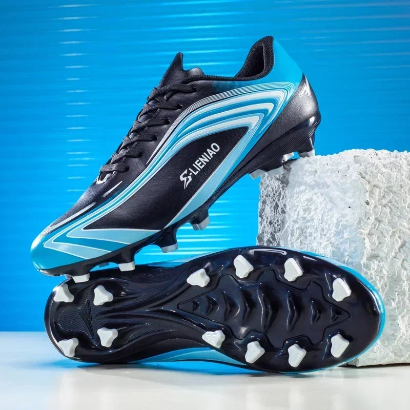 Nouvelles chaussures de football pour hommes, crampons de futsal, chaussures de soccer, chaussures de match, baskets d'intérieur de haute qualité, best-seller, antidérapantes, pour entraînement et extérieur