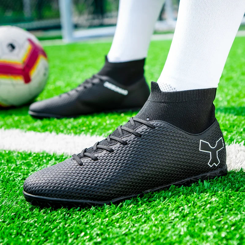 Herren-Qualitäts-Fußballschuhe, strapazierfähige Fußballschuhe für Jungen, leichte Kinder-Fußballschuhe, Futsal-Trainingssneaker, Fußballschuhe mit Stollen