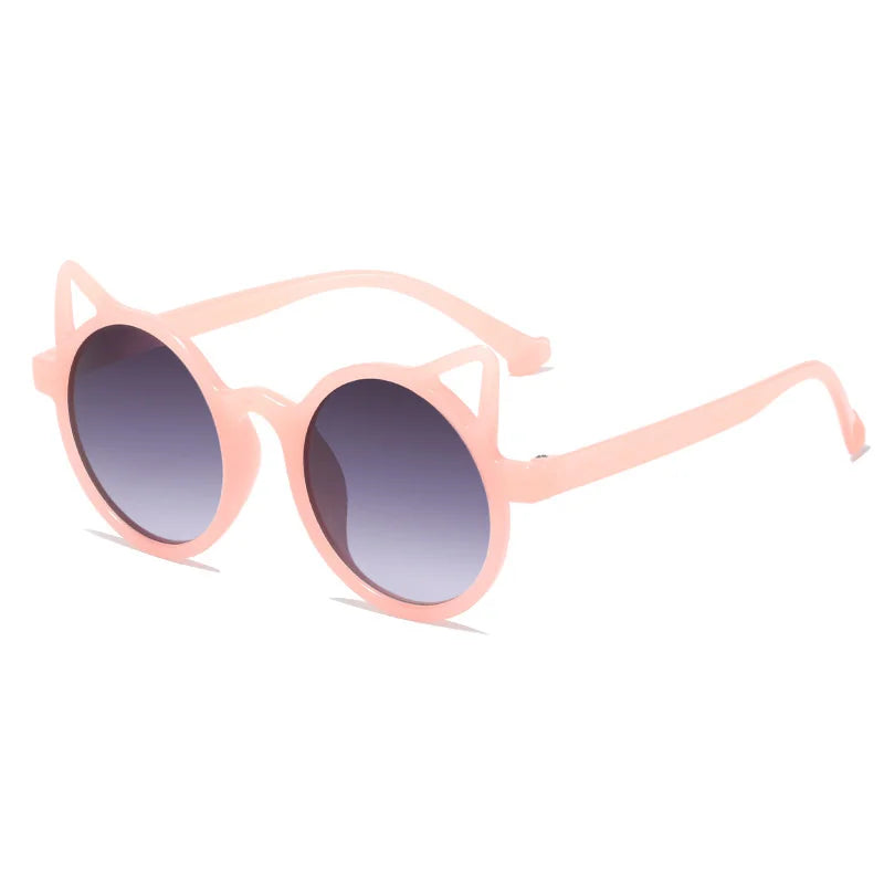 2023 New Cat's ears cat-ear shaped  Children's Sunglasses Fashion Personality Sunglasses UV Protection Cute Baby