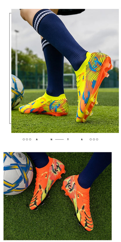 Professionele voetbalschoenen voor heren, slijtvast en comfortabel, trainingsschoenen voor mannen, ultralichte voetbalschoenen van topkwaliteit voor wedstrijden