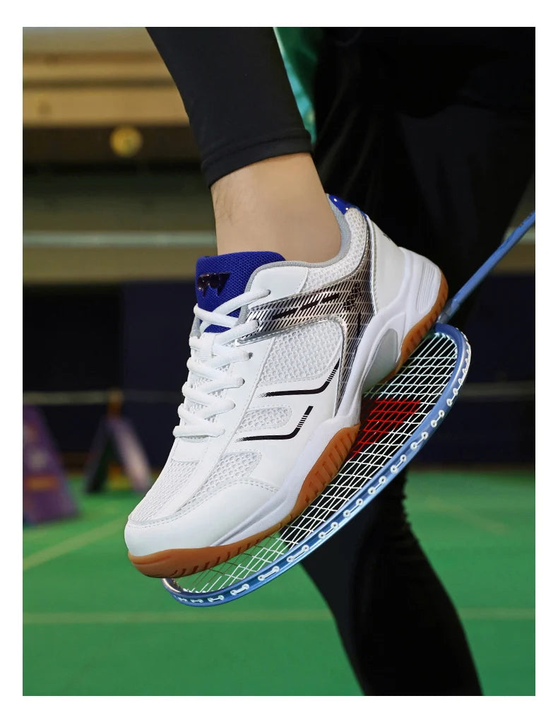 Scarpe professionali da badminton 2025, nuove sneakers da tennis da uomo, traspiranti e antiscivolo, scarpe sportive da pallavolo per uomo e donna
