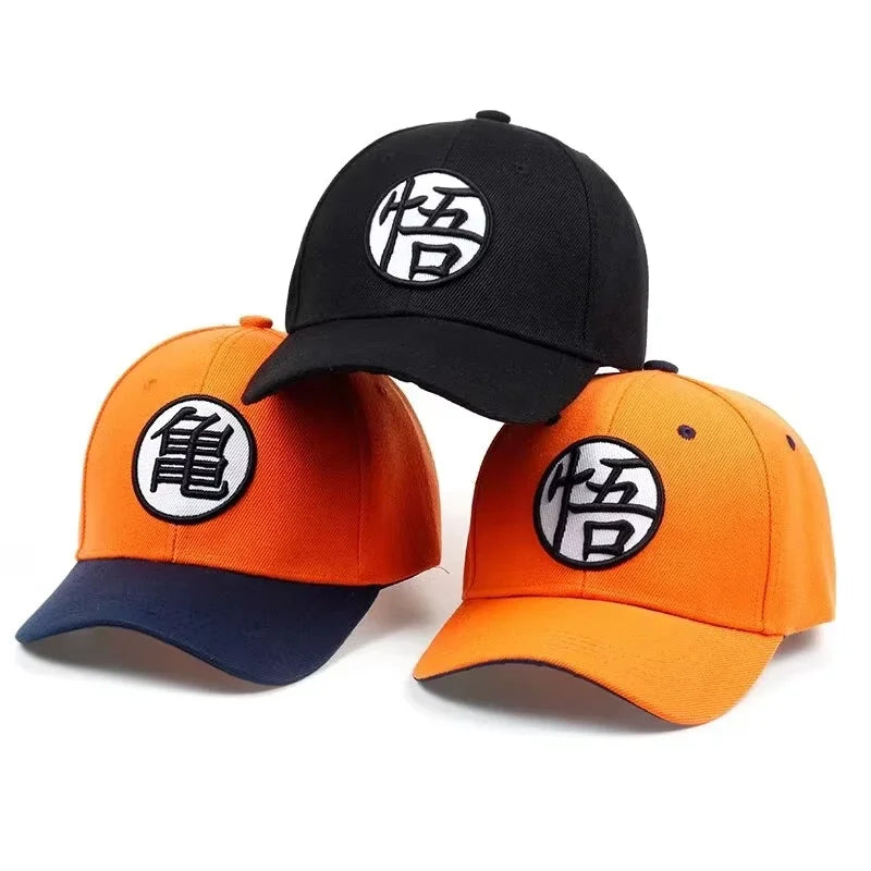 Dragon Ball Son Goku Unisex Gui Wu Vyšívané baseballové čepice Jarní a podzimní outdoorové nastavitelné ležérní čepice Čepice s ochranou proti slunci
