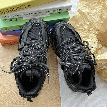 Brand Design Sneakers for Men, Fashion New Men's Chunky Sneakers, Male and Female Dad Shoes, Trendy Girls' and Boys' Casual Sports Shoes