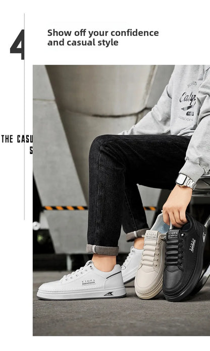 Men's summer fashionable casual driving shoes, sporty slip-on loafers, versatile comfortable breathable wear-resistant leather