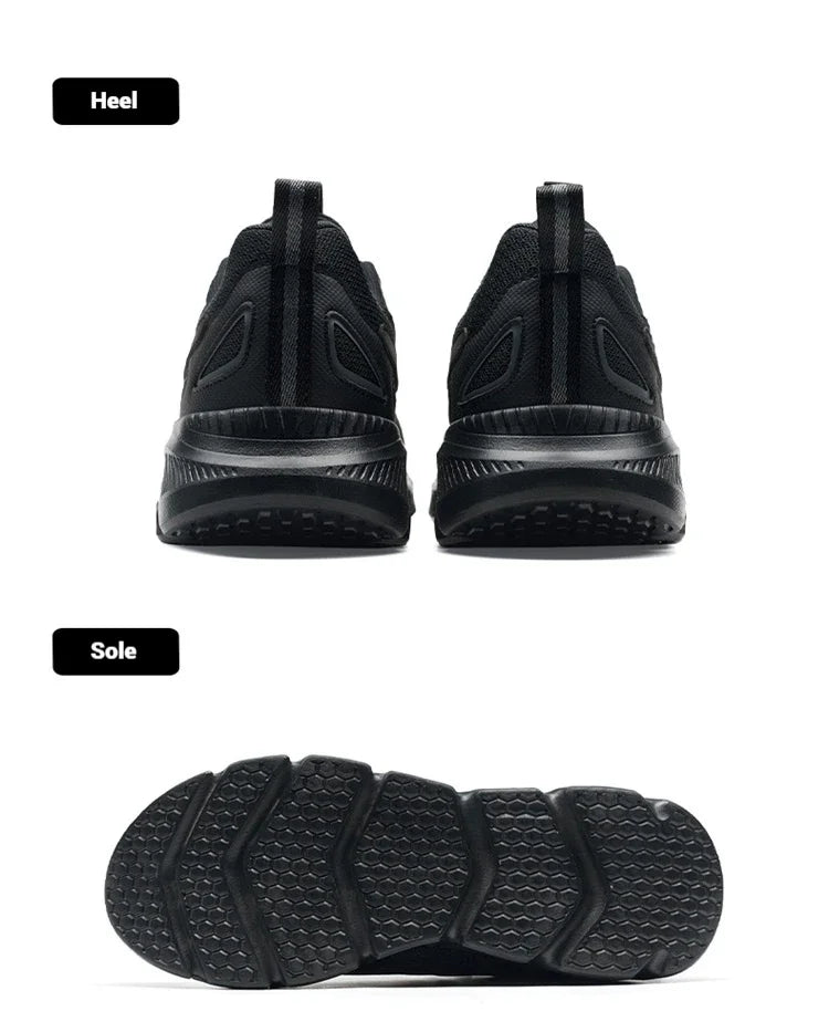 Zapatillas de running Xtep para hombre de verano, de malla transpirable, resistentes al desgaste, deportivas, ligeras, casuales juveniles, con amortiguación 875219110065