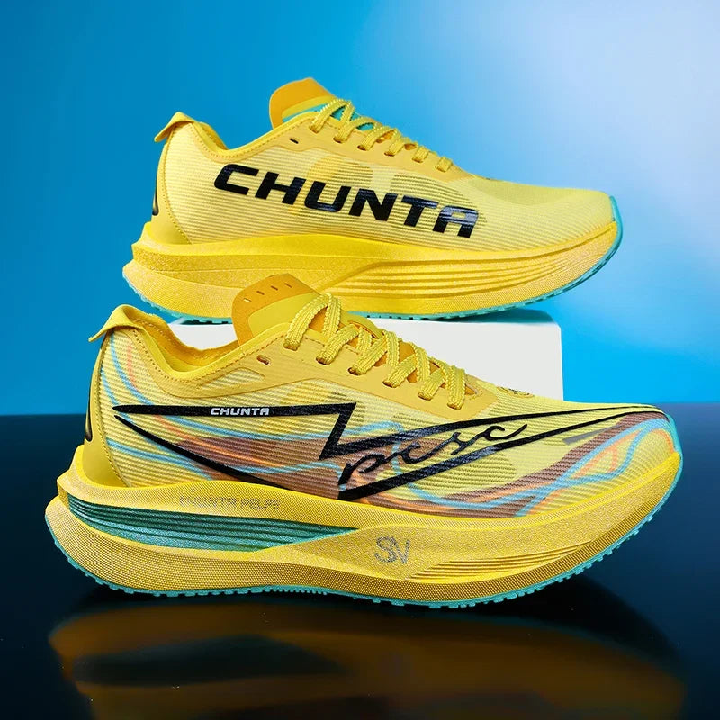 Running Shoes Carbon Plate Marathon Men Specialty Sports Breathable Lightweight Women's Comfortable Athletic Chunta Sneakers