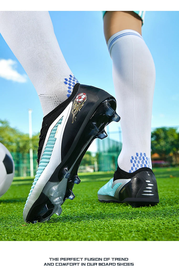 Nuove scarpe da calcio professionali da uomo, alta qualità, scarpe da soccer rapide, tacchetti society, scarpe professionali per campo da calcio, sneaker basse