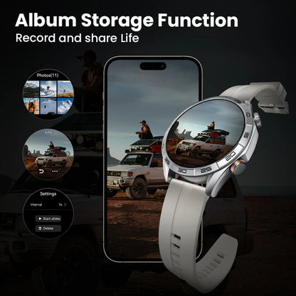 HAYLOU Solar 5 Smart Watch 1.58'' AMOLED Display Smart Watch Voice Calling 24H Health Monitoring 100+ Sport Modes Smartwatch
