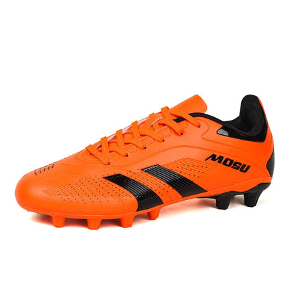 Nuove scarpe da calcio da uomo e donna, scarpe sportive per interni ed esterni con tacchetti lunghi e spezzati per allenamento su tappeto da calcio