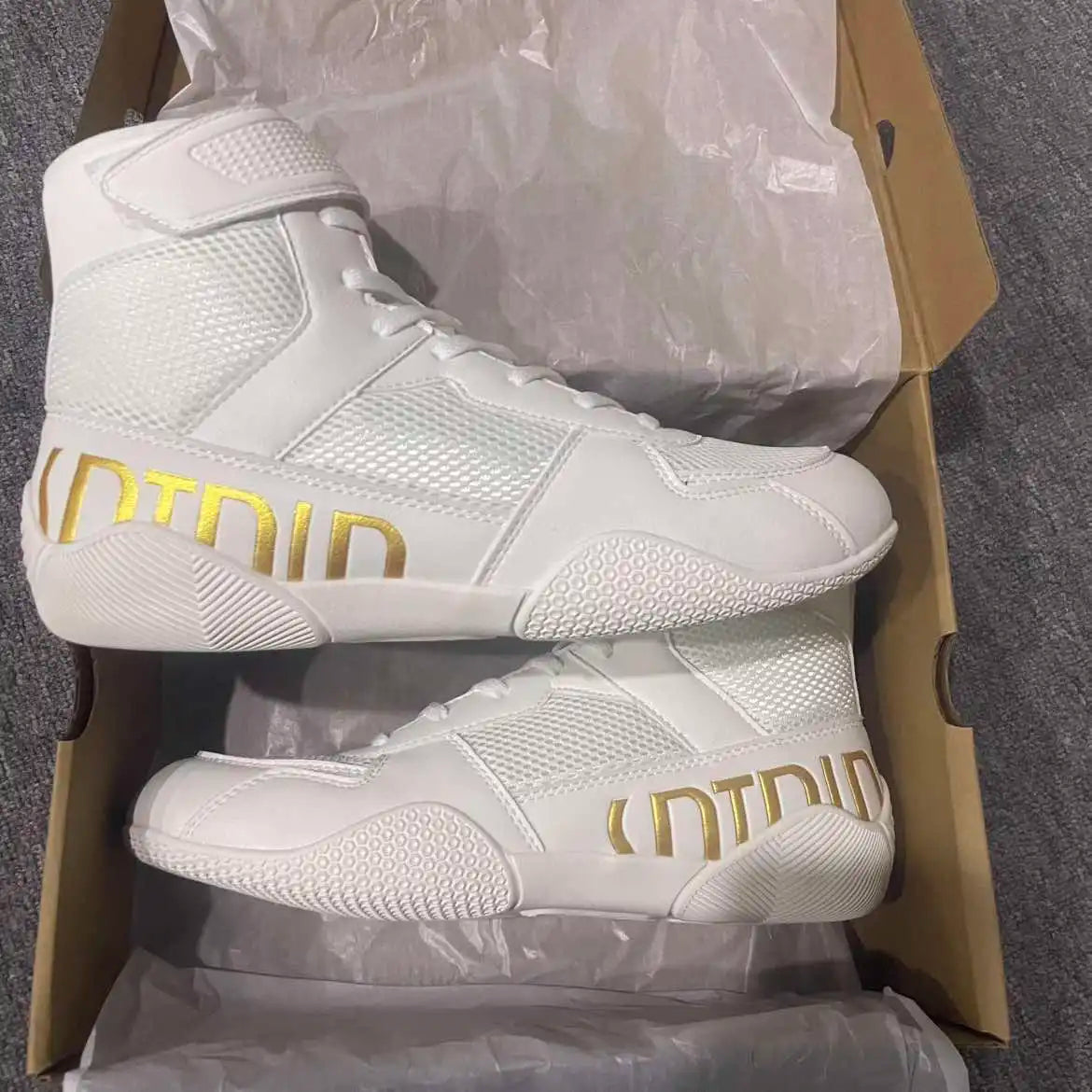 Nye store brydesko til mænd – åndbare boksesko i mesh, skridsikre og slidstærke sneakers, moderigtige casual sportssko af høj kvalitet