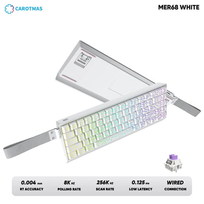 IROK Carotmas Mercury68 Mercury 68 Mercury68 Pro Mercury68 Max RT 0.001mm 8K Gamer Wired Gaming Magnetic Mechanical Keyboard