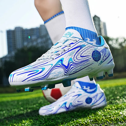 Chaussures de Football basses pour hommes, crampons de Football professionnels pour enfants en plein air, baskets d'entraînement sur gazon de haute qualité, chaussures de Sport, nouvelle collection