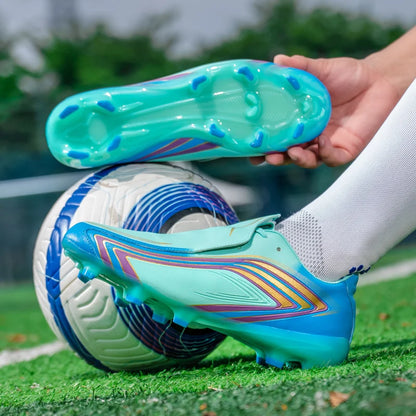 Chaussures de football pour hommes, crampons antidérapants, idéales pour l'entraînement sur gazon et les matchs quotidiens, parfaites pour l'exercice et le football, Chuteira Campo