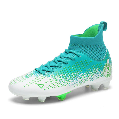 Teenage Adult Football Shoes New Fashion Large Size Sneakers Outdoor Professional Competition Training Football Footwear 31-48