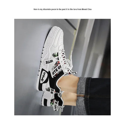 Nuove scarpe da uomo stile skateboard, sneaker estive in pelle casual fashion outdoor per running, sport, trekking e tennis, platform di lusso firmate