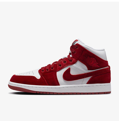Nike genuine JORDAN women's mid top classic wear-resistant sports board shoes FZ3334-100