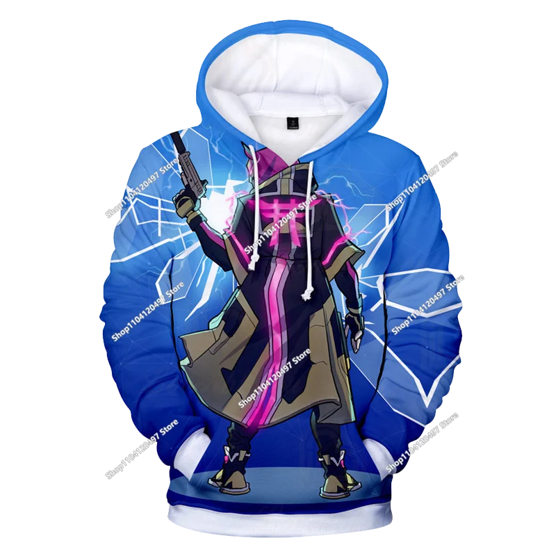 2025 3D New Children's Anime Fortnite Printed Sweater Series Pullover Generation Tide Brand Hoodie Gift