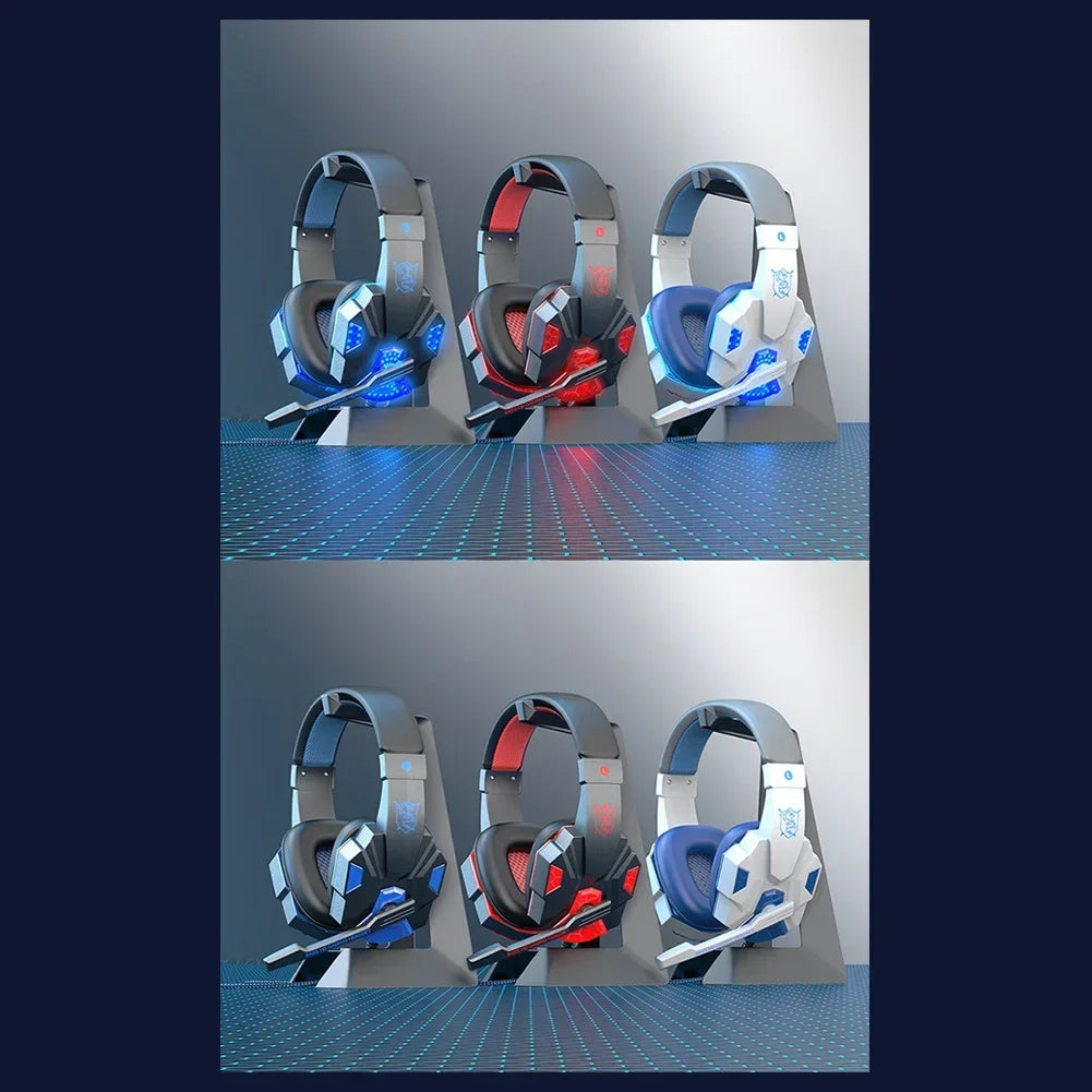 Creative Wired Gaming Headphones High Quality Microphone Led Light Bass Stereo PC Gaming Headset For Computer PS4 PS5 Xbox