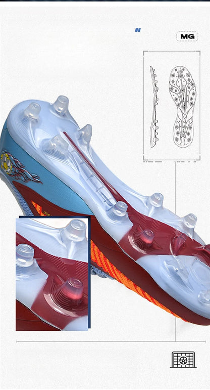 Nuove scarpe da calcio professionali da uomo, alta qualità, scarpe da soccer rapide, tacchetti society, scarpe professionali per campo da calcio, sneaker basse