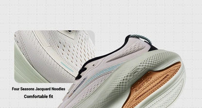 361 Degrees N40 Men Running Shoes Trendy Rebound Cushioning Soft Durable Airy Mesh Stable Lightweight Male Sneakers 672532207