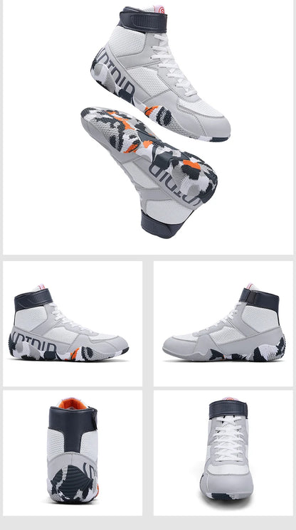 Nye store brydesko til mænd – åndbare boksesko i mesh, skridsikre og slidstærke sneakers, moderigtige casual sportssko af høj kvalitet