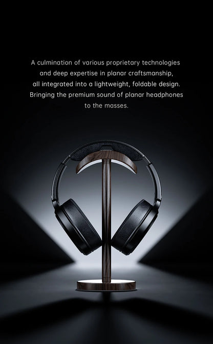 FiiO JT7 Over-Ear Planar Magnetic Audiophile Headphones with 95x86mm Planar Driver design,Adjustable Headband,4.4mm/3.5mm Cable