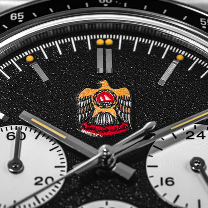 Thorn T010 37mm Quartz Watch VK63 Movement Mens Chronograph Watch Sapphire K9 Glass Luminous Waterproof Fashionable Retro Watch