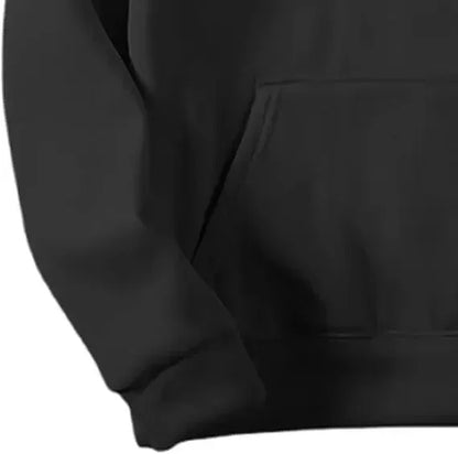 Black Hoodie and Pants Set with Pokemon Character Print Sleeve and Side Text Streetwear Anime Tracksuit for Men Unisex Casual