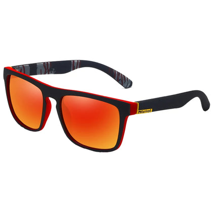 1/3/4PCS Men Classical Square Sports Sunglasses Lightweight PC Frame UV400 for Driving Fishing Cycling Unisex Durability