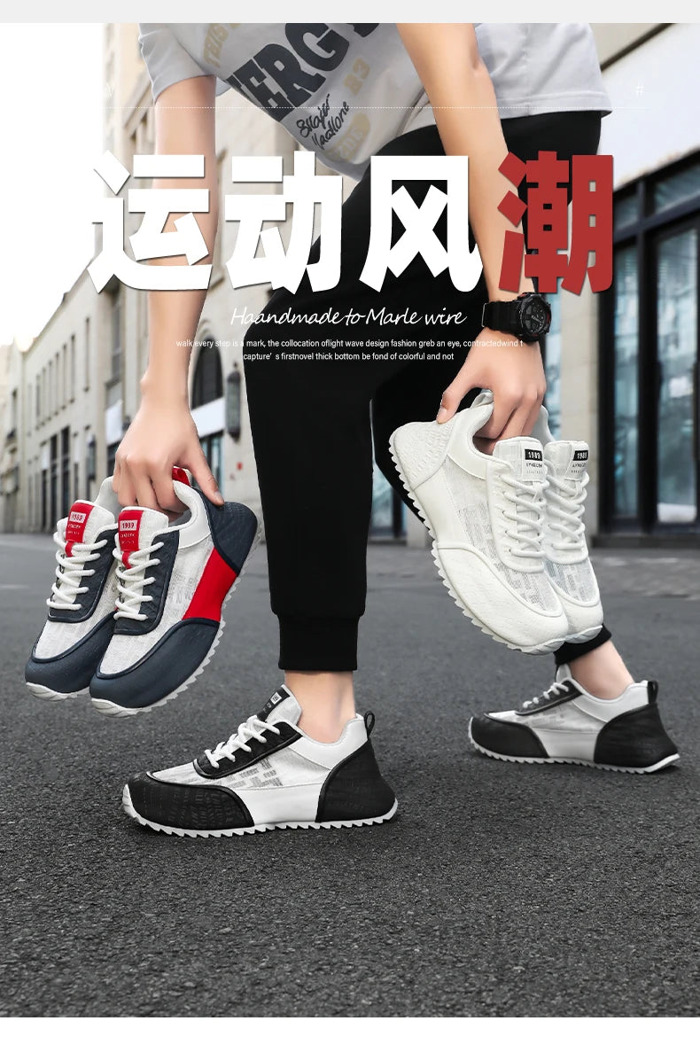Protezione del brand 2026 nuove scarpe da uomo leggere, antiscivolo, traspiranti e resistenti all’usura, per running, sport, moda e uso casual versatile