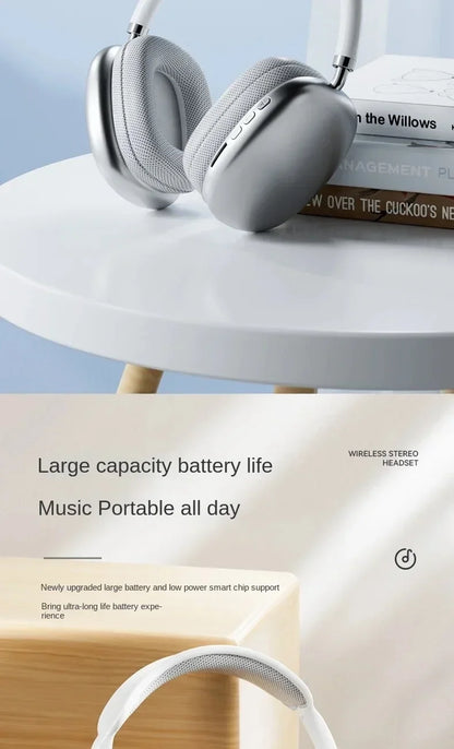 2025 New Air Max P9 TWS Wireless Bluetooth 5.1 Headphones With Mic Pods Sports Gaming Earphones For Xiaomi IPhone Apple PC